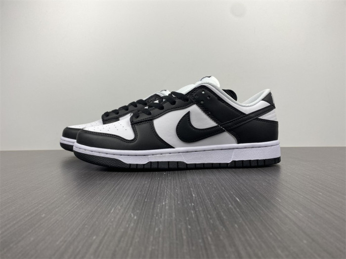 nike dunk low next nature white black (w) - dd1873-102