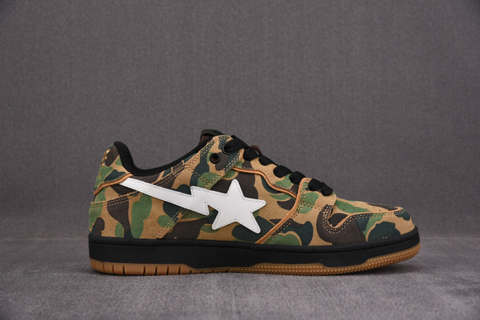 a bathing ape bape sta low copshoe bp-025