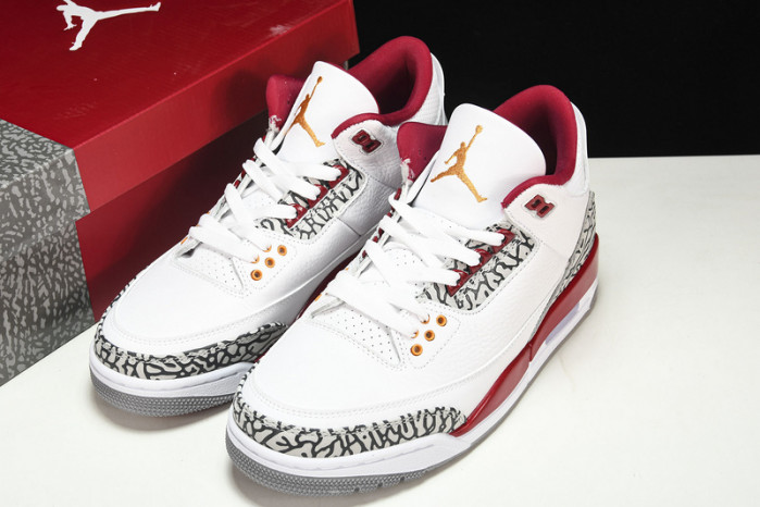 jordan 3 retro cardinal red - ct8532-126