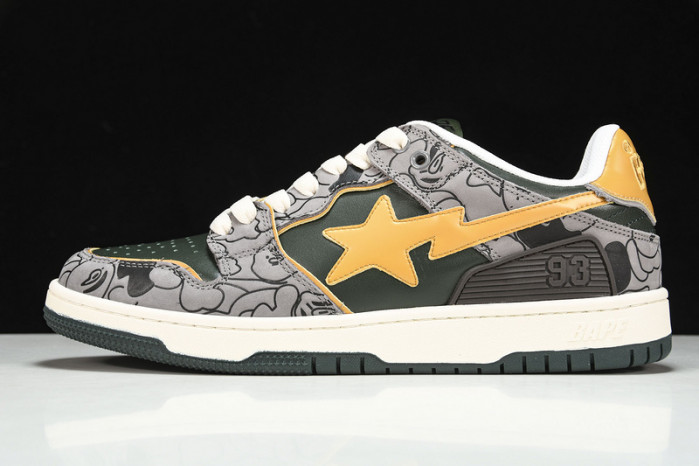 a bathing ape bape sta low copshoe bp-029