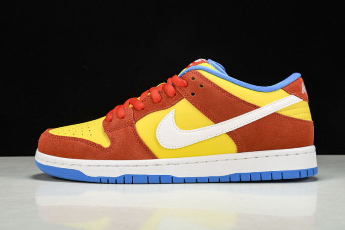 nike sb dunk low pro bart simpson - bq6817-602