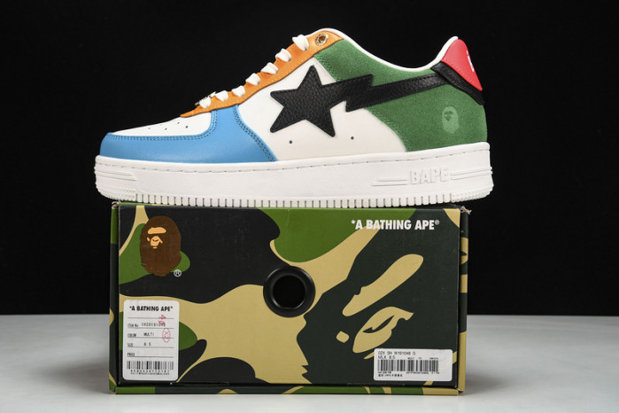 a bathing ape bape sta low copshoe bp-049