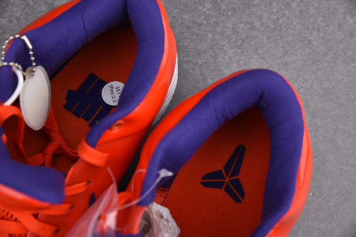 nike kobe 4 protro undefeated phoenix suns - cq3869-800