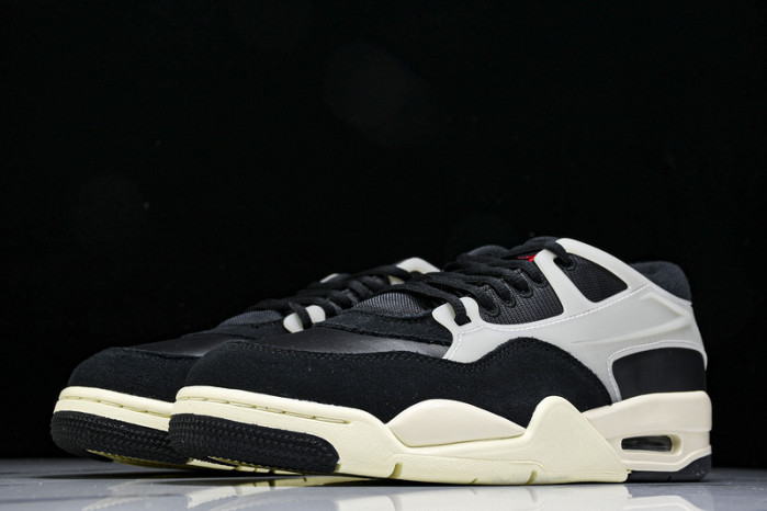 air jordan 4 rm “black/sail” fq7939-006