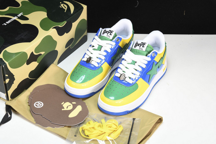 a bathing ape bape sta low copshoe bp-189
