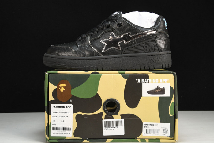 a bathing ape bape sta low copshoe bp-011