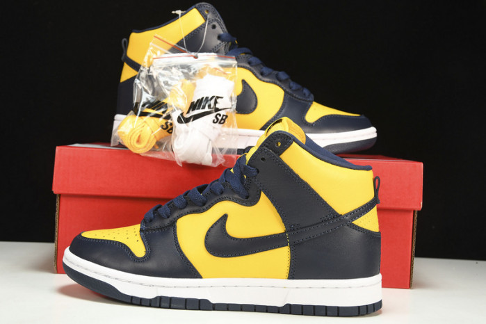 nike dunk high michigan (2020) - cz8149-700