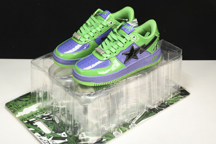 a bathing ape bape sta low copshoe bp-196