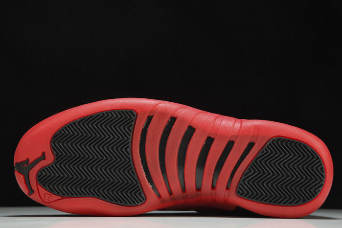 air jordan 12 “flu game” black/varsity red mens 130690-002