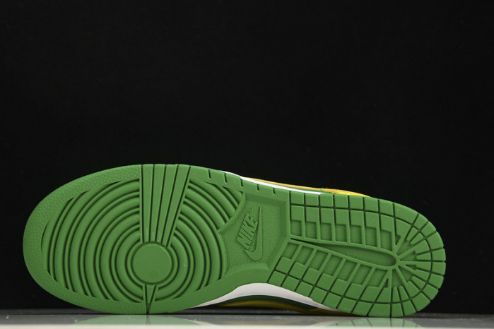 nike dunk low retro reverse brazil - dv0833-300