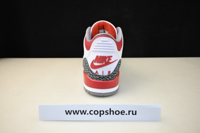 air jordan 3 og fire red 2022 dn3707-160
