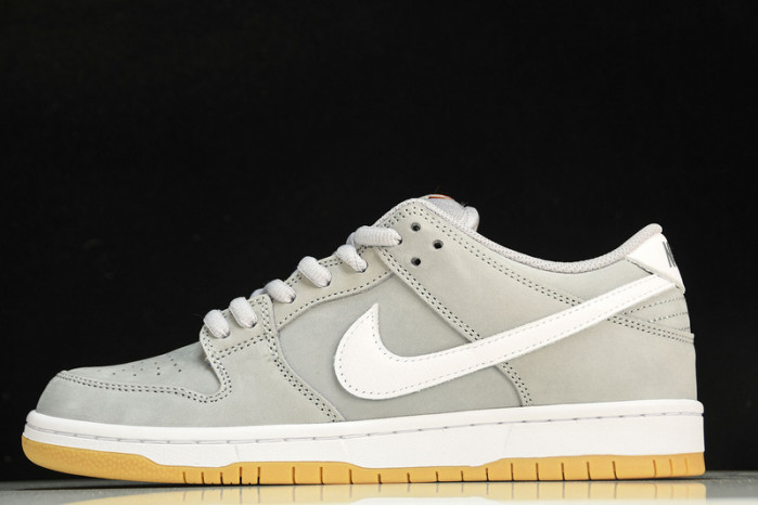 nike sb dunk low pro iso orange label wolf grey gum dv5464-001