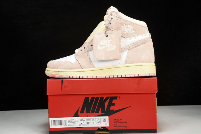 air jordan 1 retro high og "washed pink" fd2596-600