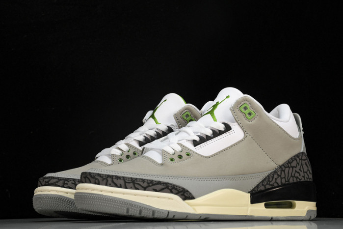 jordan 3 retro chlorophyll - 136064-006