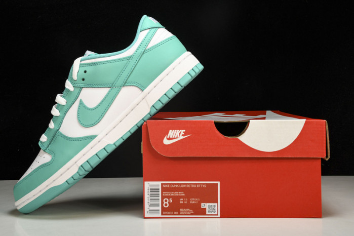 nike dunk low clear jade dv0833-101