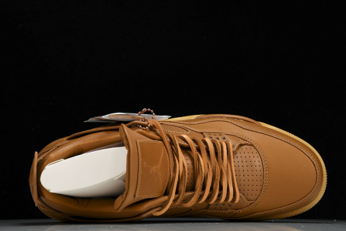 jordan 4 retro ginger wheat men