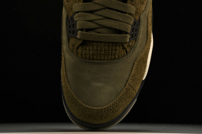 air jordan 4 craft "medium olive" fb9927-200