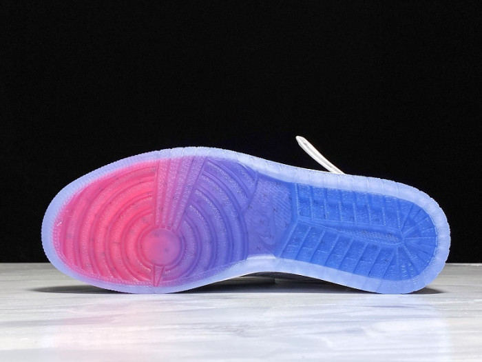 jordan 1 retro high zoom white racer blue - ck6637-104