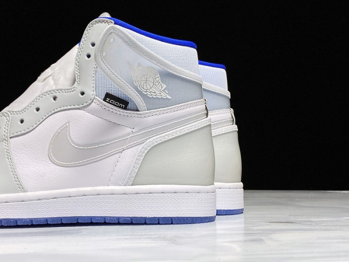 jordan 1 retro high zoom white racer blue - ck6637-104