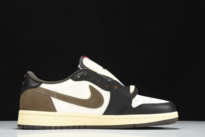 travis scott x air jordan 1 lof dark mocha black cq4277-105