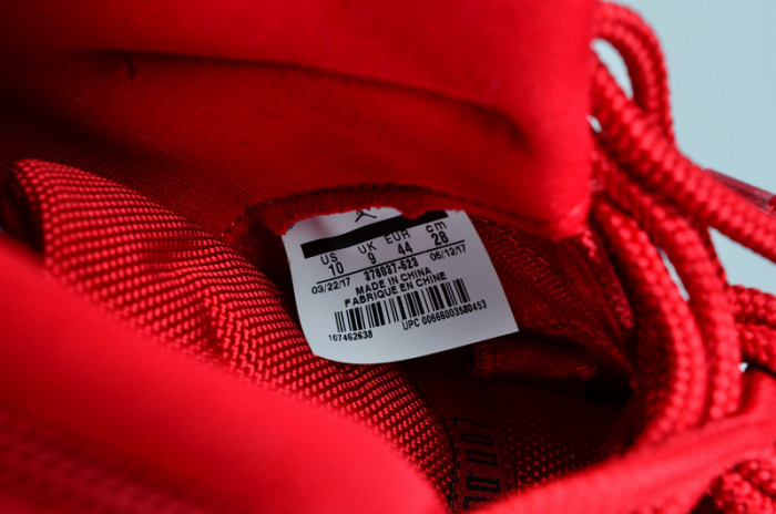 air jordan 11 retro“gym red” mens 378037-623