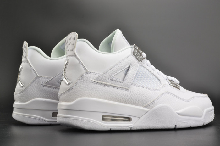 air jordan 4 retro “pure money” white mens 308497-100