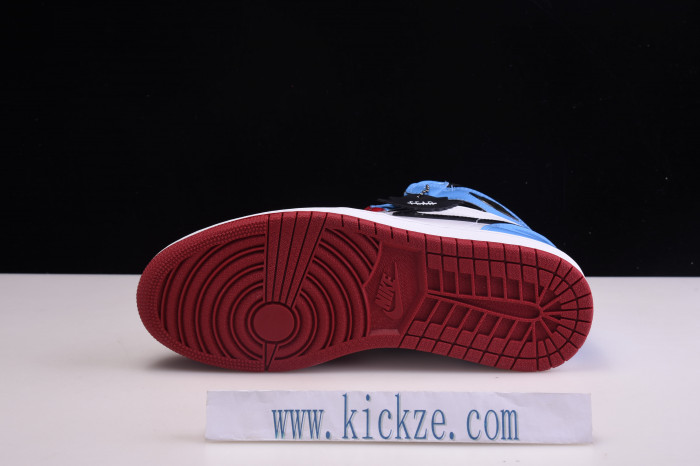 jordan 1 retro high fearless unc chicago - ck5666-100