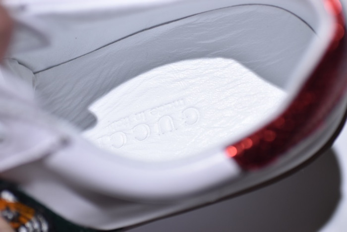 gc ace embroidered low-top sneaker with tiger mens