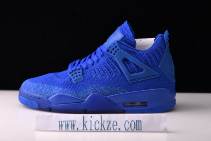 air jordan 4 flyknit “hyper royal” aq3559-400