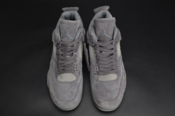 kaws x air jordan 4 “cool grey” 930155-003